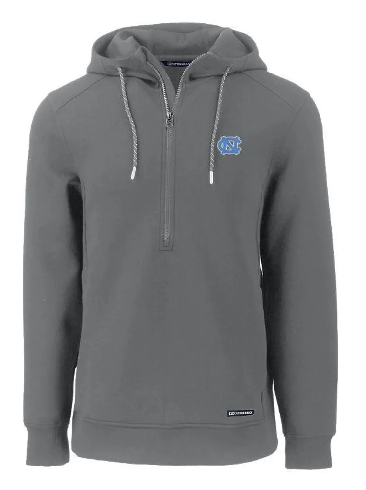 Unc | Cutter & Amp ; Buck Men's Roam Eco Half Zip Pullover Hoodie Alumni Hall