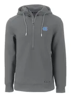 Unc | Cutter & Amp ; Buck Men's Roam Eco Half Zip Pullover Hoodie Alumni Hall