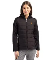 Vols | Tennessee Cutter & Amp ; Buck Women's Evoke Hybrid Jacket Alumni Hall