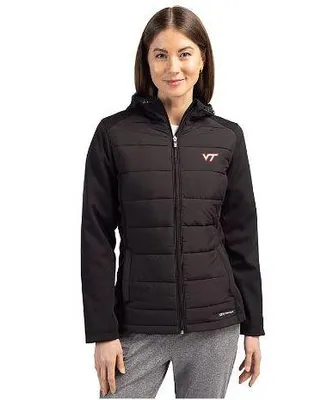 Hokies | Virginia Tech Cutter & Amp ; Buck Women's Evoke Hybrid Jacket Alumni Hall