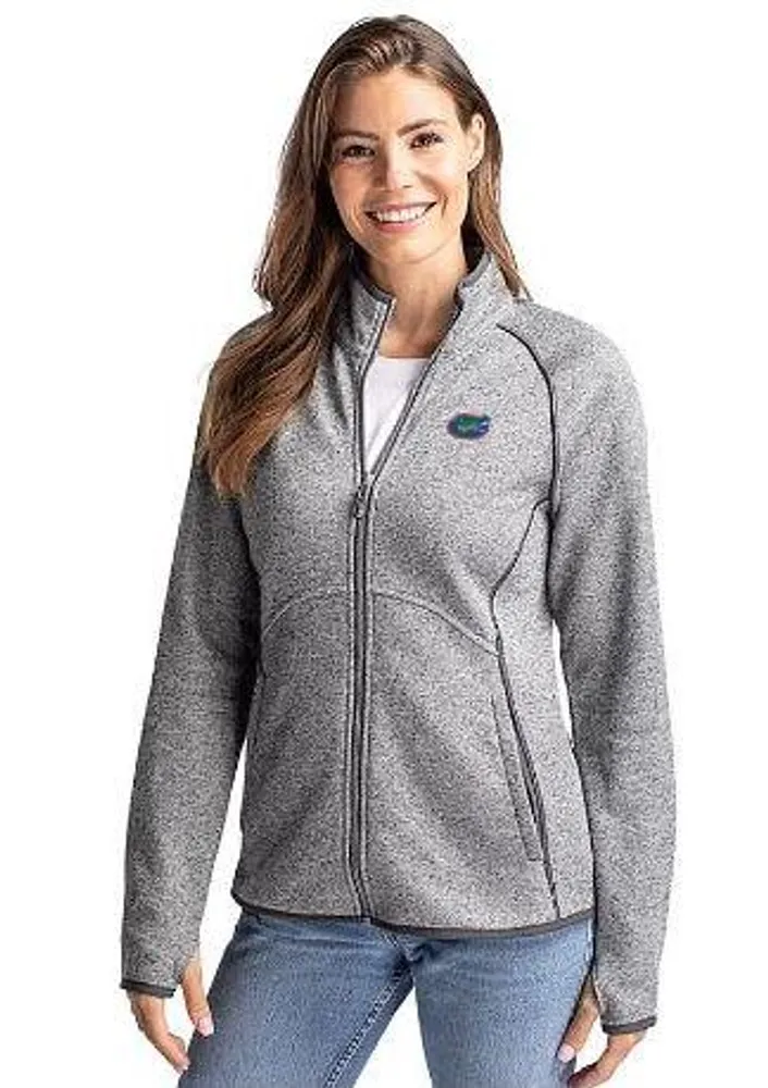 New England Patriots Cutter & Buck Women's Mainsail Sweater-Knit