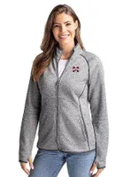 Bulldogs | Mississippi State Cutter & Amp ; Buck Women's Mainsail Sweater Knit Jacket Alumni Hall