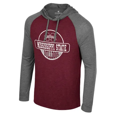 Bulldogs | Mississippi State Colosseum Come With Me Long Sleeve Hooded Tee Alumni Hall