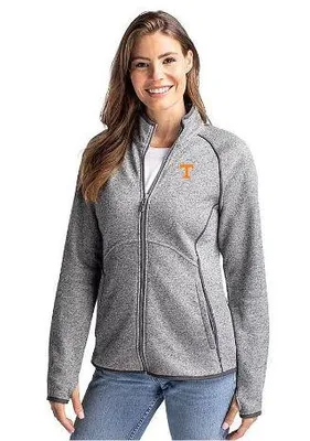 Vols | Tennessee Cutter & Amp ; Buck Women's Mainsail Sweater Knit Jacket Alumni Hall