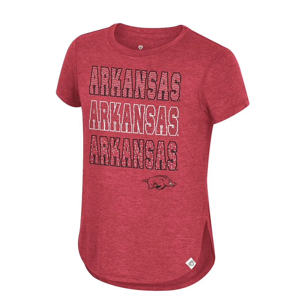 Razorbacks | Arkansas Colosseum Youth Hathaway Repeat Team Logo Tee Alumni Hall