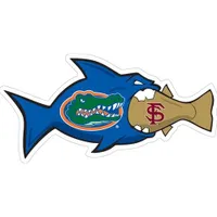  Florida Decal Uf Vs Fsu Rival Fish (6 )