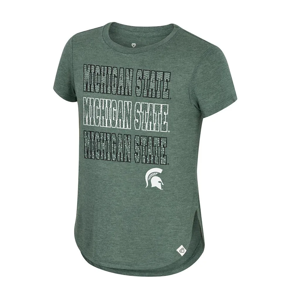 Michigan State Colosseum YOUTH Hathaway Repeat Team Logo Tee