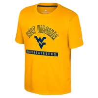 Wvu | West Virginia Colosseum Youth Jones Polyester Tee Alumni Hall