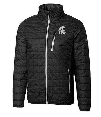 Michigan State Cutter & Buck Rainier Eco Insulated Puffer Jacket