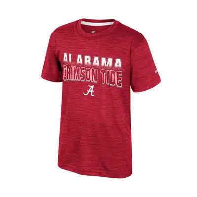 Bama | Alabama Colosseum Youth Marled Polyester Creative Control Tee Alumni Hall