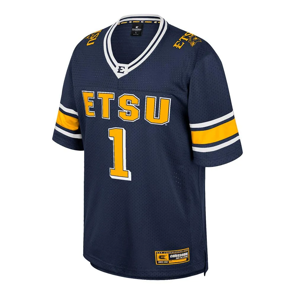 Alumni Hall Bucs, Etsu Youth No Fate Football Jersey Alumni Hall