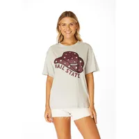 Bulldogs | Mississippi State Stewart Simmons Cowboy Hat Rhinestone Boyfriend Tee Alumni Hall