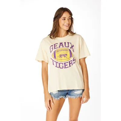 Lsu | Stewart Simmons Distressed Boyfriend Tee Alumni Hall