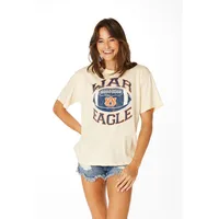 Aub | Auburn Stewart Simmons Distressed Boyfriend Tee Alumni Hall