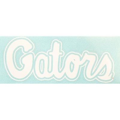  Florida Decal White Gators 6 