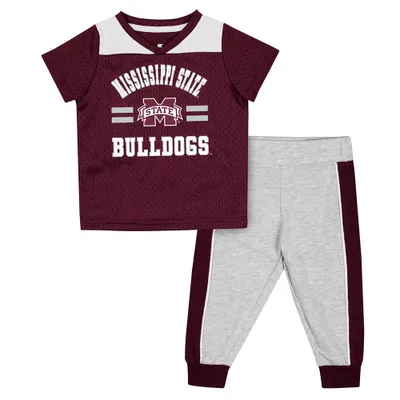 Bulldogs | Mississippi State Colosseum Infant Ka- Boot- It Jersey And Pants Set Alumni Hall