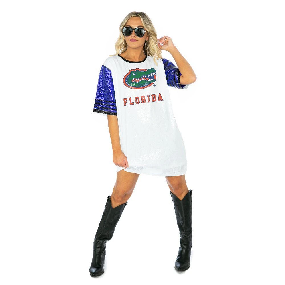 Florida Gameday Couture Full Sequin Jersey Dress