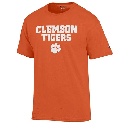 Clemson Champion Straight Stack Tee