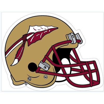  Florida State Football Helmet Decal (3 )