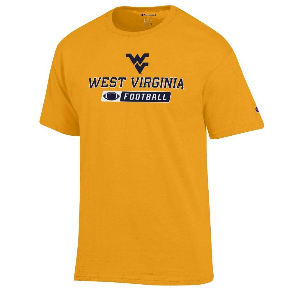 West Virginia Champion Basic Football Tee