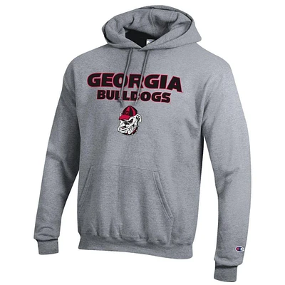 Georgia Champion Straight Stack Hoodie