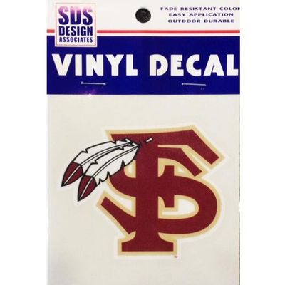 Florida State Decal Fs Logo With Feathers