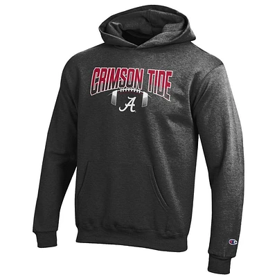 Alabama Champion YOUTH Split Color Over Laces Hoodie