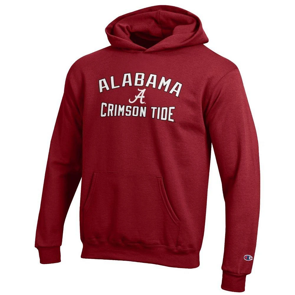 Alabama Champion YOUTH Stacked Logo Hoodie