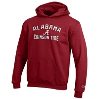 Alabama Champion YOUTH Stacked Logo Hoodie