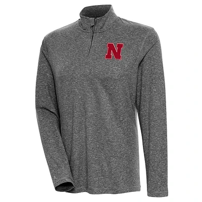 Nebraska Antigua Women's Confront 1/4 Zip Pullover