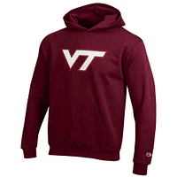 Virginia Tech Champion YOUTH Giant Logo Hoodie