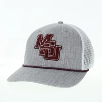 Mississippi State Legacy Vault MPS Melange Interlock MSU Trucker Hat