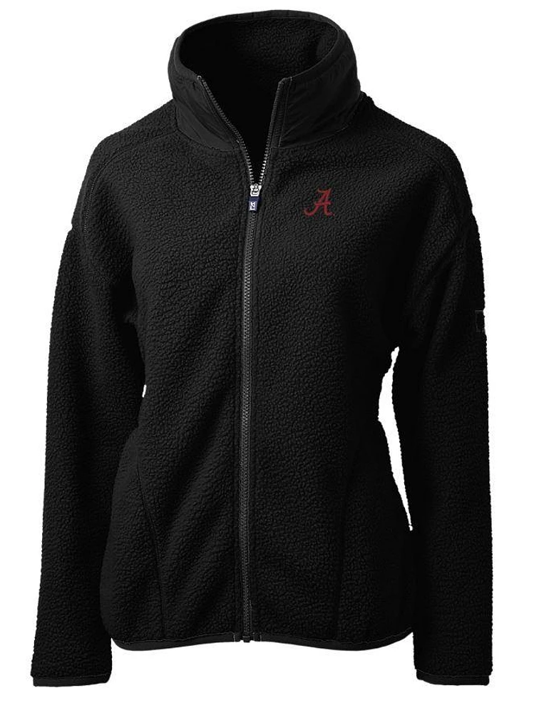 Alabama Cutter & Buck Women's Cascade Sherpa Fleece Jacket