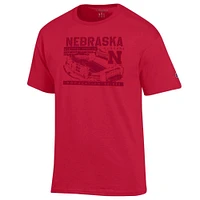 Nebraska Champion Tonal Stadium Tee