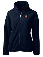 Auburn Cutter & Buck Women's Cascade Sherpa Fleece Jacket