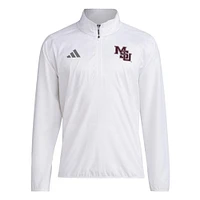 Mississippi State Adidas Sideline Woven 1/4 Zip Pullover