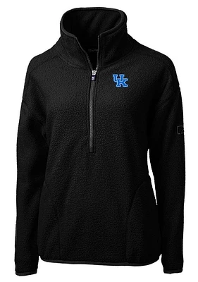 Kentucky Cutter & Buck Women's Cascade Sherpa Fleece Pullover