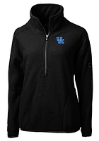 Kentucky Cutter & Buck Women's Cascade Sherpa Fleece Pullover