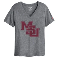 Mississippi State League Vault Women's BF V-Neck Tee