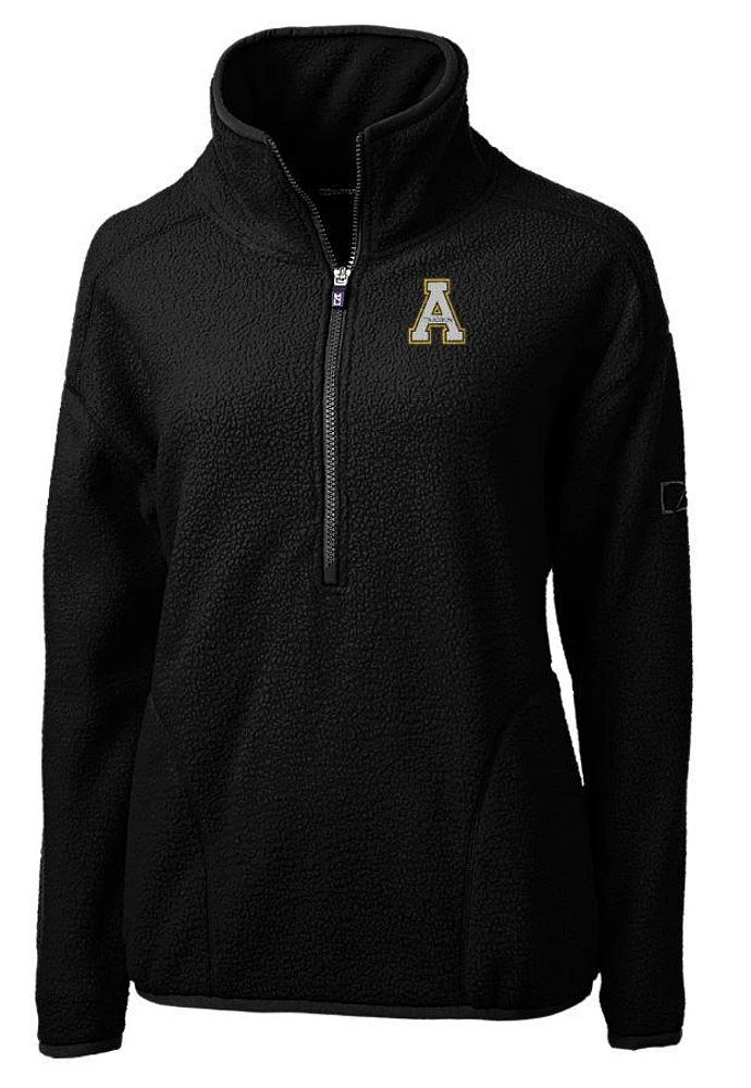 App State Cutter & Buck Women's Cascade Sherpa Fleece Pullover