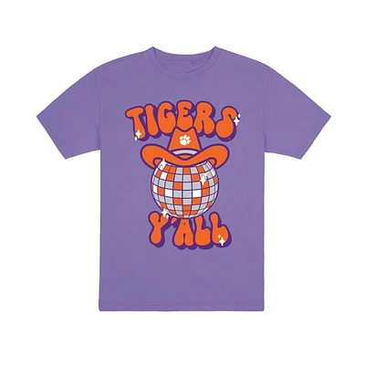 Clemson Uscape Disco Y'all Garment Dyed Tee