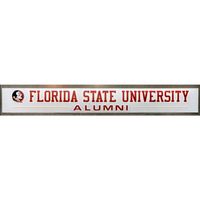  Florida State Alumni Strip Decal (20 )