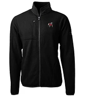 Georgia Cutter & Buck Men's Cascade Sherpa Fleece Jacket