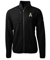 App State Cutter & Buck Men's Cascade Sherpa Fleece Jacket