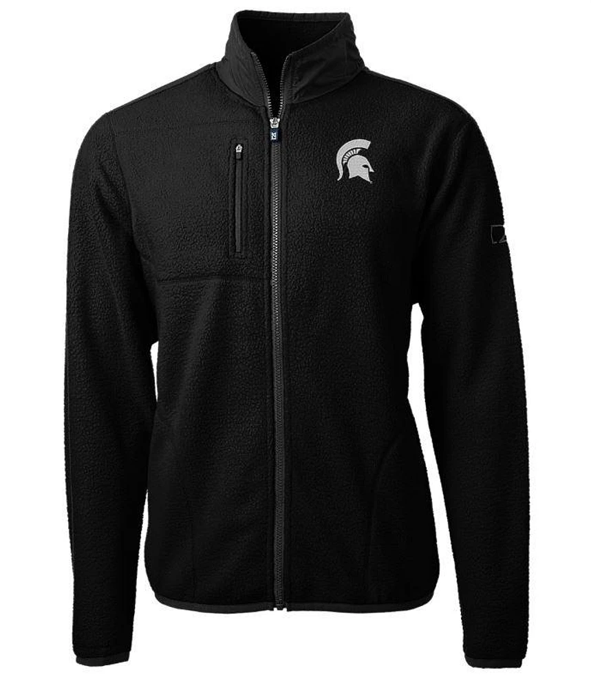 Michigan State Cutter & Buck Men's Cascade Sherpa Fleece Jacket