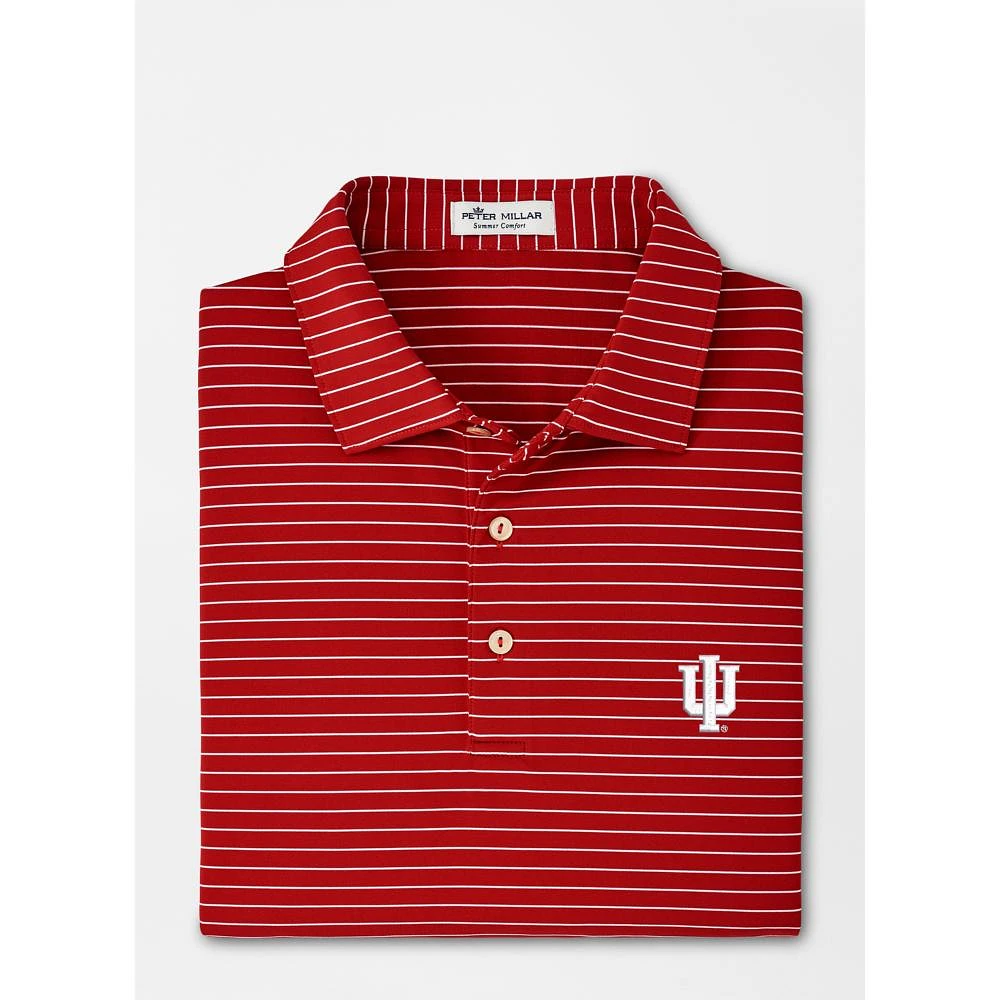 Indiana Peter Millar Crafty Stripe Performance Polo