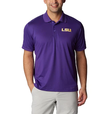 LSU Columbia PFG Tamiami Polo