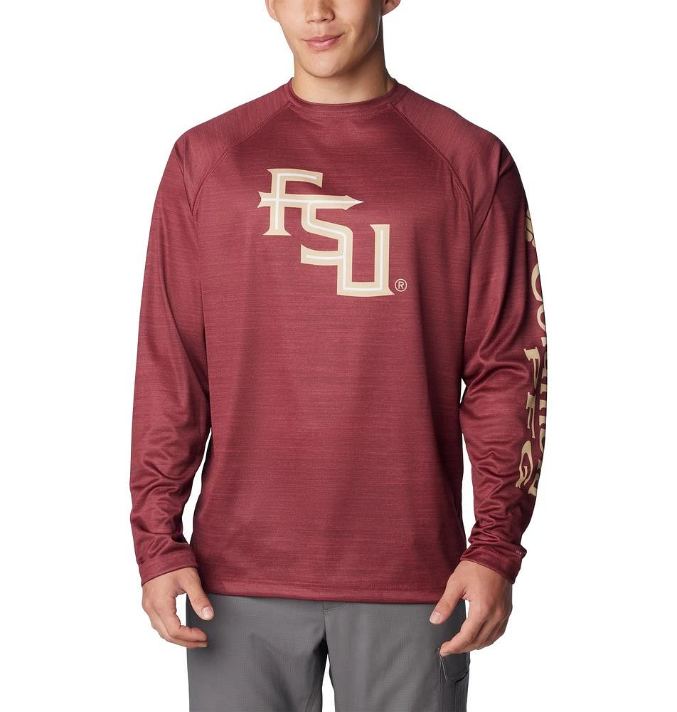 Florida State Columbia PFG Terminal Tackle Heather Long Sleeve Shirt