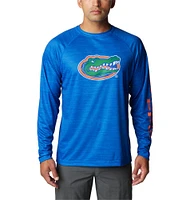 Florida Columbia PFG Terminal Tackle Heather Long Sleeve Shirt