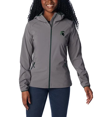 Michigan State Columbia Heather Canyon Softshell